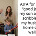 AITA for saying “good job” to my son after he scribbled on my husband’s home office walls?