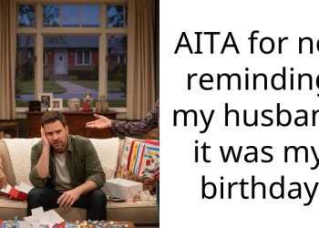 AITA for not reminding my husband it was my birthday