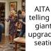 AITA for telling a 6’8 giant to upgrade his seating?