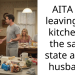 AITA for leaving the kitchen in the same state as my husband?