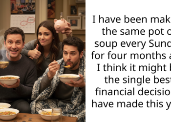 I have been making the same pot of soup every Sunday for four months and I think it might be the single best financial decision I have made this year