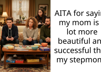 AITA for saying my mom is a lot more beautiful and successful than my stepmom?