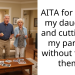 AITA for taking my daughter and cutting off my parents without telling them?