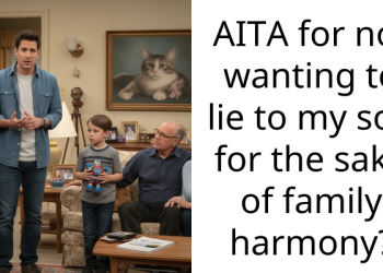 AITA for not wanting to lie to my son for the sake of family harmony?