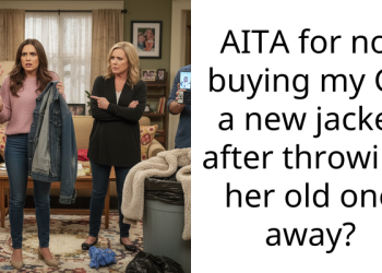 AITA for not buying my GF a new jacket after throwing her old one away?