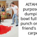 AITAH for purposefully dumping a bowl full of red punch onto my friend’s white carpet?