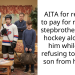 AITA for refusing to pay for my son’s stepbrother to play hockey alongside him while also refusing to pull my son from hockey?