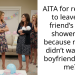 AITA for refusing to leave my friend’s baby shower just because my “ex” didn’t want her boyfriend to see me?