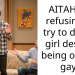 AITAH for refusing to try to date a girl despite being openly gay?
