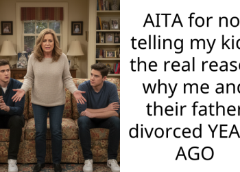 AITA for not telling my kid’s the real reason why me and their father divorced YEARS AGO