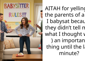 AITAH for yelling at the parents of a kid I babysat because they didn’t tell me ( what I thought was ) an important thing until the last minute?