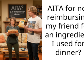 AITA for not reimbursing my friend for an ingredient I used for dinner?