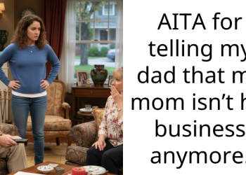 AITA for telling my dad that my mom isn’t his business anymore.
