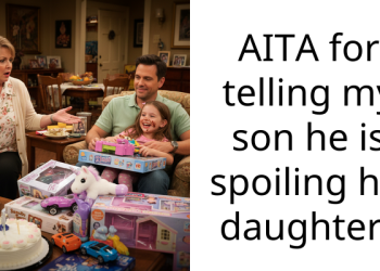 AITA for telling my son he is spoiling his daughter?