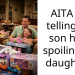 AITA for telling my son he is spoiling his daughter?