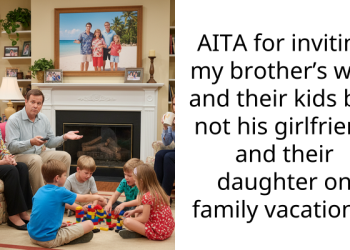 AITA for inviting my brother’s wife and their kids but not his girlfriend and their daughter on family vacations?