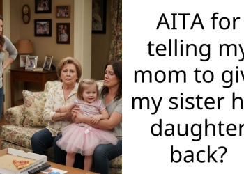 AITA for telling my mom to give my sister her daughter back?