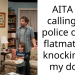 AITA for calling the police on my flatmate kid knocking on my door?