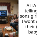 AITA for telling my sons girlfriend I wont watch their (her baby)?