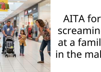 AITA for screaming at a family in the mall?