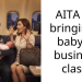 AITA for bringing a baby to business cla*s?