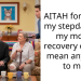 AITAH for telling my stepdad that my mom’s recovery doesn’t mean anything to me?