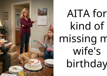 AITA for kind of missing my wife’s birthday