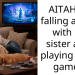 AITAH for falling asleep with my sister after playing video games?