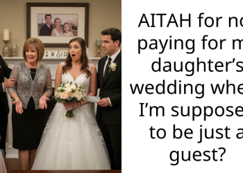 AITAH for not paying for my daughter’s wedding where I’m supposed to be just a guest?