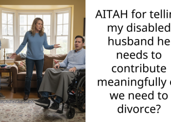 AITAH for telling my disabled husband he needs to contribute meaningfully or we need to divorce?