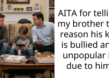 AITA for telling my brother the reason his kid is bullied and unpopular is due to him
