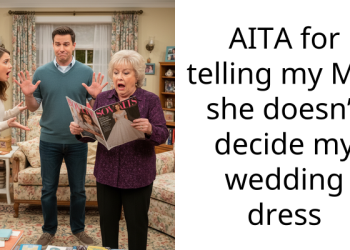 AITA for telling my MIL she doesn’t decide my wedding dress
