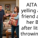 AITA for yelling at my friend about her B.O. after literally throwing up?