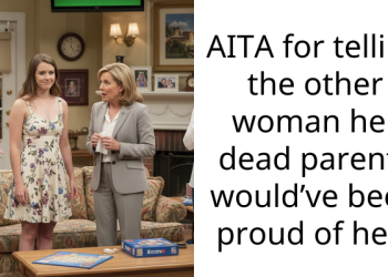 AITA for telling the other woman her dead parents would’ve been proud of her?