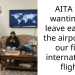 AITA for wanting to leave early to the airport for our first international flight