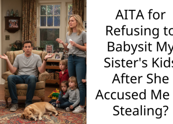 AITA for Refusing to Babysit My Sister’s Kids After She Accused Me of Stealing?