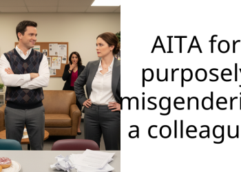 AITA for purposely misgendering a colleague?