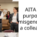 AITA for purposely misgendering a colleague?