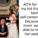 AITA for telling my kid that she is being self-centered/cruel because her mom won’t be able to make to her wedding.