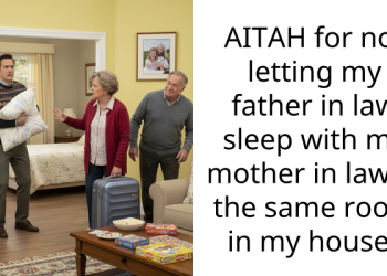 AITAH for not letting my father in law sleep with my mother in law in the same room in my house?