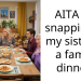 AITA for snapping at my sister at a family dinner?