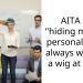 AITA for “hiding my true personality” by always wearing a wig at work?