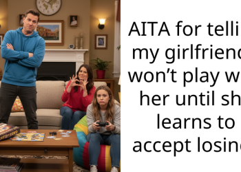 AITA for telling my girlfriend I won’t play with her until she learns to accept losing?