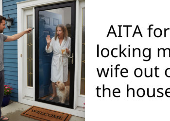 AITA for locking my wife out of the house?