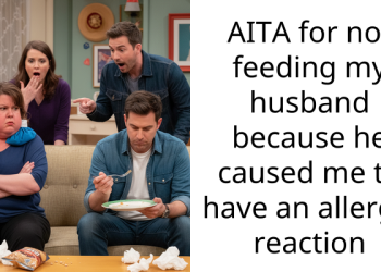 AITA for not feeding my husband because he caused me to have an allergic reaction
