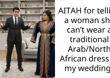 AITAH for telling a woman she can’t wear a traditional Arab/North African dress to my wedding?