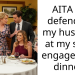 AITA for defending my husband at my son’s engagement dinner?