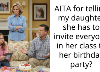 AITA for telling my daughter she has to invite everyone in her cla*s to her birthday party?