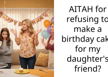 AITAH for refusing to make a birthday cake for my daughter’s friend?
