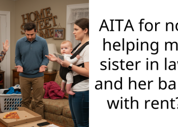 AITA for not helping my sister in law and her baby with rent?